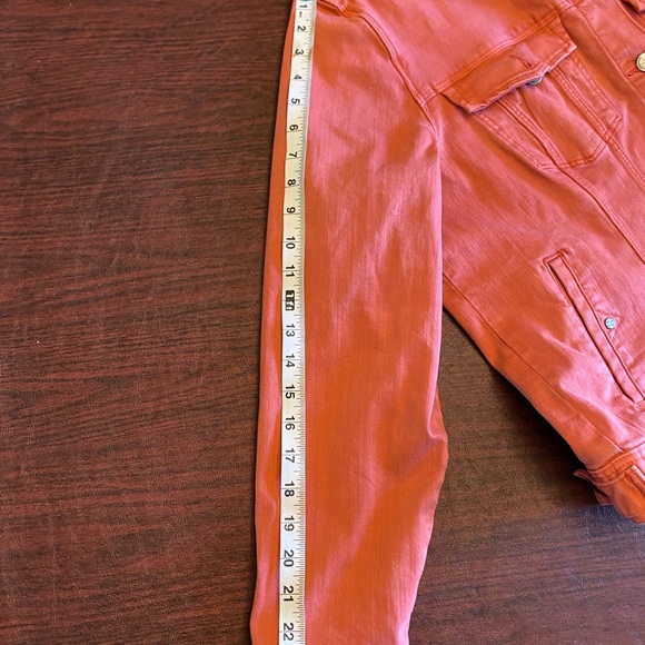 Liverpool Los Angeles Women's Salmon Denim Jacket - Picture 6 of 7